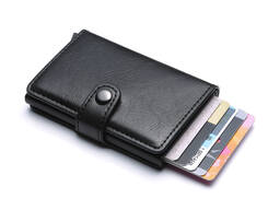 Бокс для кредитных карт - кардхолдер. С застежкой/Картхолдер/Kaspi RED