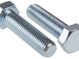 Болт 5х8 с шестигранной головкой DIN 933 оцинкованный
