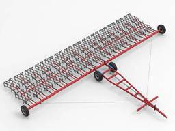 Борона зубовая гидравлическая 2-рядная БЗП-14, БЗП-16. ..