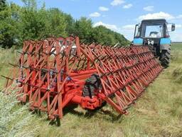 Борона зубовая на гидравлике БГ-14 (сцепка зубовых борон)