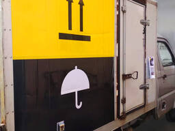 БРЕНДИРОВАНИЕ ГРУЗОВОГО АВТО В АЛМАТЫ (оклейка оракалом)