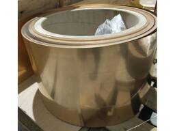 Бронзовая лента Толщ: 0,01-12 мм, Шир: 5,2-600 мм, Марка: БрБ2; БрКМц3-1… в Алматы