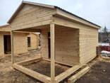 Профилированный брус, домокомплекты с нарезными чашками. Проектирование, строительство. - фото 7