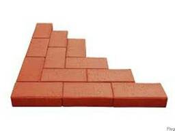 Брусчатка клинкерная красная, крем, коричневая ТМ ЛСР