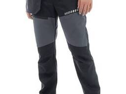 Брюки Brodeks KS334, серый/черный (48)