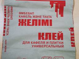 Бумажный мешок для фасовки цемента