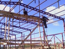 Строительство каркасных и бескаркасных зданий.