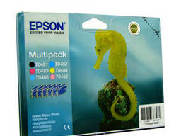 C13T04874010 R300 (T048) Multi Pack (CMYKLcLm) RS