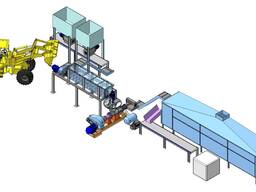 Цех по производству брикетов