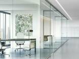 Цельно-стеклянные перегородки из стекла - фото 1