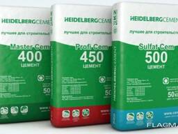 Цемент разных марок в мешках