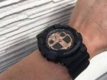 Часы Casio GA-100MMC-1A. Black and Rose Gold. G-Shock. Оригинал 100%. - фото 3