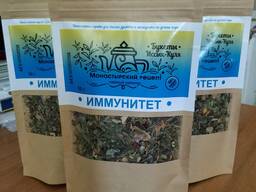 Чай "Иммунитет с имбирем и эхинацеей" 50г, Букеты Иссык-Куля