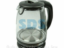 Чайник электрический стекло/пластик 1,7 литра, 2200. ..