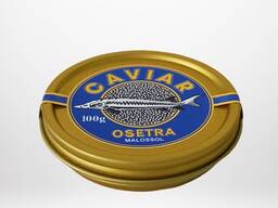 Черная осетровая икра ст/б 100 гр
