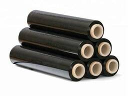 Черная Стрейч пленка ручная Производство мкр/Стретч/200 м