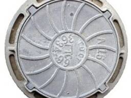 Чугунный люк смотрового колодца тип Л (ЛМ) A15 Межгосударств