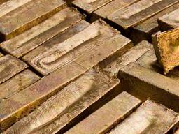 Чушка бронзовая Размер: 100-400 мм, Марка: БрАЖМц10-3-1.5; БрОЦС5-5-5; БрАЖ9-4… в Атырау