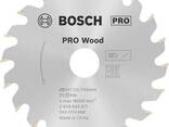 Циркулярный диск по дереву 85x1.1x15 мм 20T PRO Wood Bosch 2608643071 - фото 1