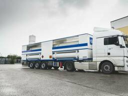 CNG КПГ Полуприцеп 200 Bar 10 труб.