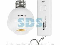 Цоколь для лампочки , с пультом дистанционного управления. ..