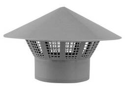 Дефлектор воздуховода круглый D= 100-1250 мм, Н= 170-1700 мм, Материал: ПП… в Шымкенте