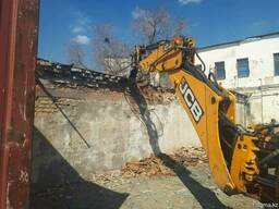 Демонтаж, разрушение, снос зданий, домов и прочих сооружений