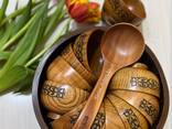 Деревянная посуда ручной работы из натуральной берёзы - фото 6