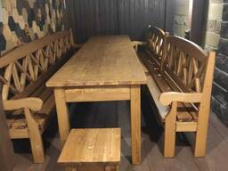 Стол обеденный Смарт 100 см деревянный МиксМебель