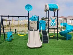 Детская площадка забава - горка качели