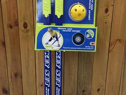 Детский хоккейный набор с 2 клюшками, шайбой. Набор для детей - хоккей