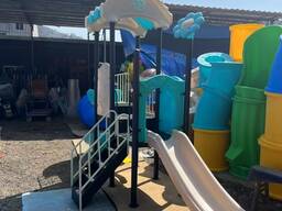 Игровая площадка из пластика Мини парк в наличии