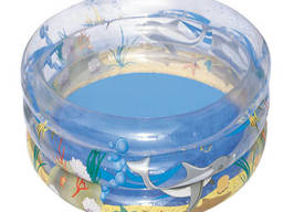 Детский надувной бассейн Морская жизнь 170 х 53 см, Bestway