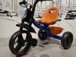 Детский трехколесный велосипед Harley Davidson. Музыкальный|Фара горит - фото 3
