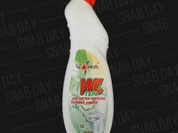 Дезинфицирующее средство для сантехники WC gel (Лимонная свежесть)