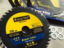 Диск пильный "Мастер" по дереву 230 40Т