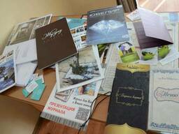 Дизайн и изготовление каталогов, меню, журналов ПОД КЛЮЧ!