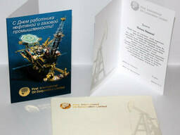 Дизайн печать индивидуальных открыток на новый год, праздник