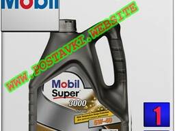 Дизельное синтетическое моторное масло mobil super 3000 x1