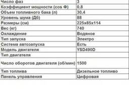Дизельный генератор LG22YD в кожухе с АВР