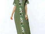 Длинное платье милитари - фото 2