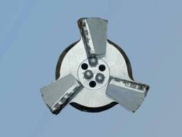 Долото Pdc 190 мм плоское трёхлопастное