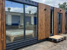 Дом из морского контейнера под ключ с мебелью и техникой модульный