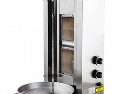 Донер аппарат газовый (2 горелки) с мотором