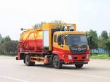 Dongfeng 15 CBM cleaning and suction vehicle truck - photo 1