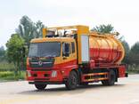 Dongfeng 15 CBM cleaning and suction vehicle truck - photo 2