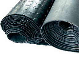 Дорожка резиновая автомобильная "пятачок"