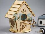 Доска для выжигания 3D 1 шт. «Кормушка для птиц» Rexant - photo 1