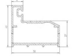 Дверь для турецкой бани Andres Au Gray (Matted)