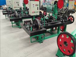 Двойная машина для колючей проволоки для защиты завода Оцинкованная железная проволока Обо